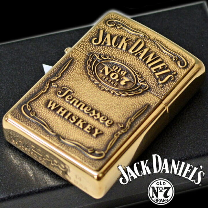 楽天市場】ZIPPO ジャックダニエル ブラスエンブレム 254BJD428 