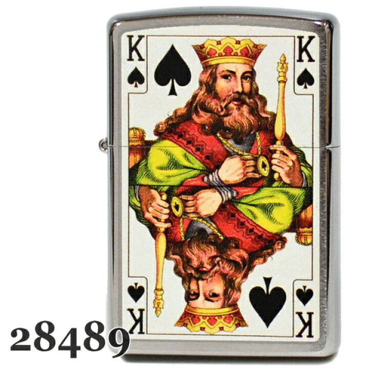 楽天市場】【完売】ZIPPO ジッポー 28489 キング・オブ・スペード 