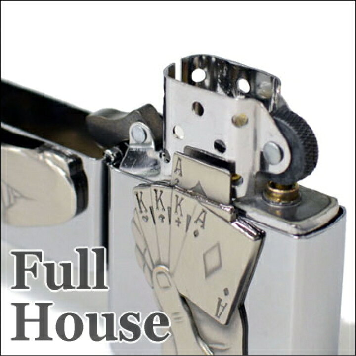 楽天市場】ZIPPO ジッポー 28837 Full House フルハウス エンブレム 