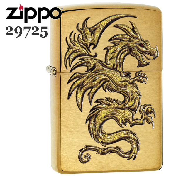 楽天市場】ZIPPO ジッポー 29725 Gold Dragon ゴールドドラゴン イン