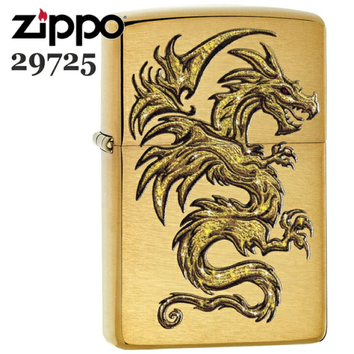 楽天市場】ZIPPO ジッポー 29725 Gold Dragon ゴールドドラゴン イン 