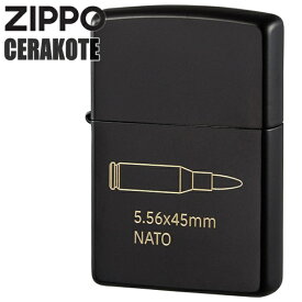 ZIPPO ジッポー セラコート ビュレット NATO ブラック ミリタリー 渋い ZIPPOライター メンズ ギフト
