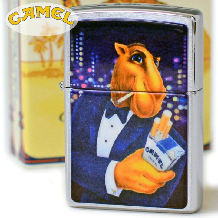 楽天市場】ZIPPO CAMEL タバコ銘柄キャメル ジョータキシード 