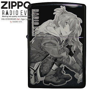 ZIPPO �G���@���Q���I�� RADIO EVA �A�X�J RADIO EVA10th ANNIVERSARY:2nd �u���b�N�`�^���R�[�g �W�b�|�[ ���C�^�[ �V���A���i���o�[���� �G���@���Q������ �A�j�� �L�����N�^�[ ZIPPO���C�^�[