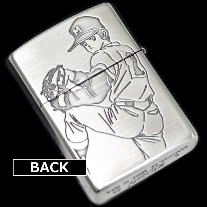 楽天市場】ZIPPO あだち充原作 タッチ ジッポー ライター 正規品 銀 