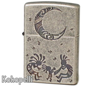 ZIPPO ライター ココペリ (B)SV シルバーバレル仕上げ 1201S610 ジッポライター ブランド オイルライター メンズ ギフト