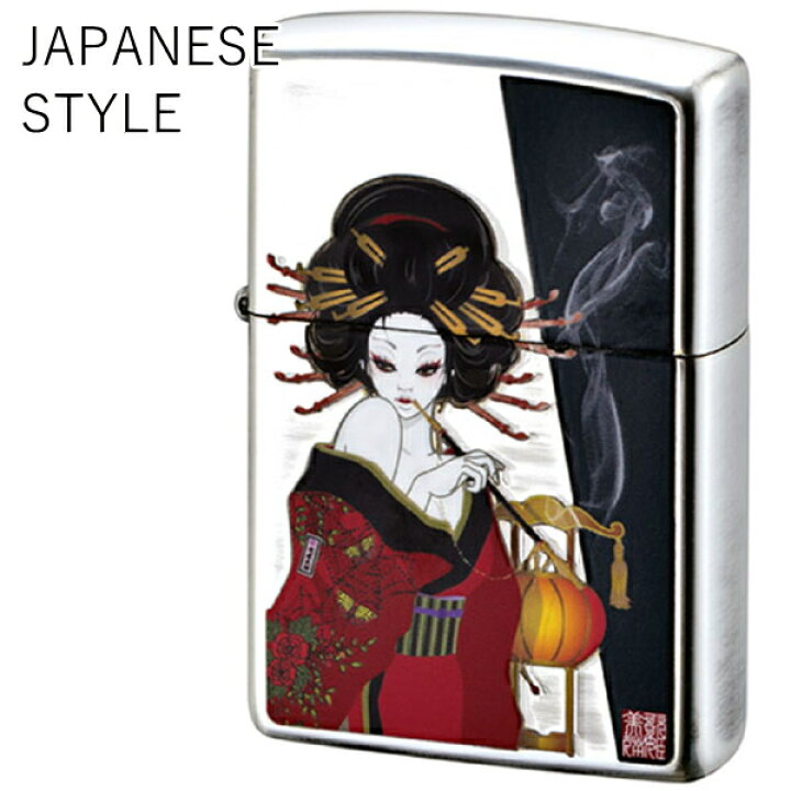 楽天市場】ZIPPO ジャパニーズスタイル 煙管と女 70662 オイルライター 