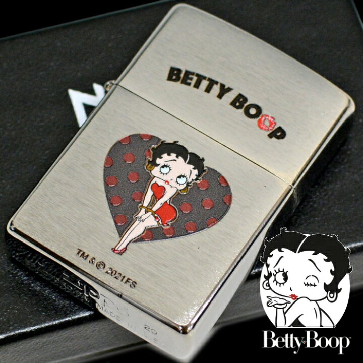楽天市場】ZIPPO ベティブープ ハート ジッポー ライター 正規品 80219 