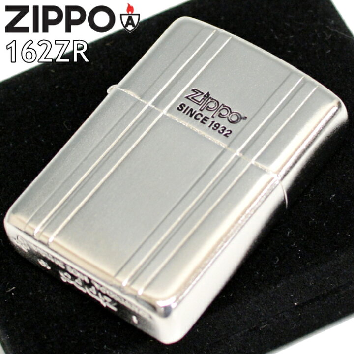 楽天市場】ZIPPO アーマー サテンシルバー 162ZR-SSV ジッポーライター 