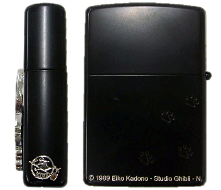 楽天市場】ZIPPO 魔女の宅急便 ジジメタル NZ-29 ブラック ジッポー 