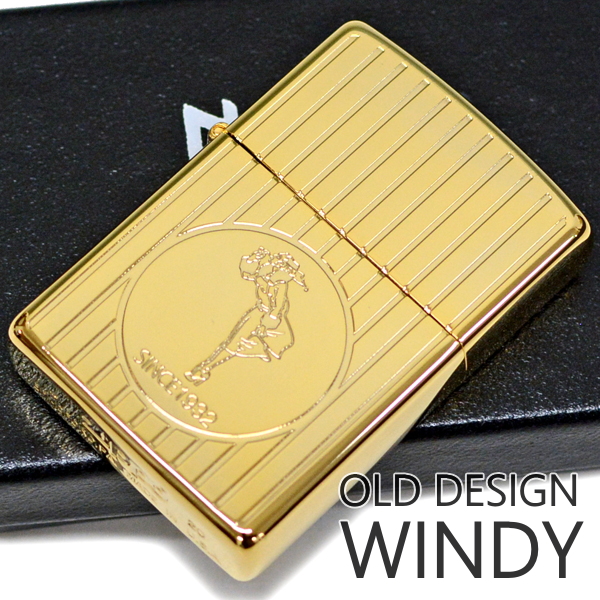 標準価格 ZIPPO windy ウィンディ ゴールド 真鍮 2007 | www.cdt