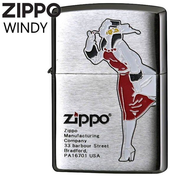 楽天市場】ZIPPO ジッポー ウィンディ 200-WINDY RED レッド クローム