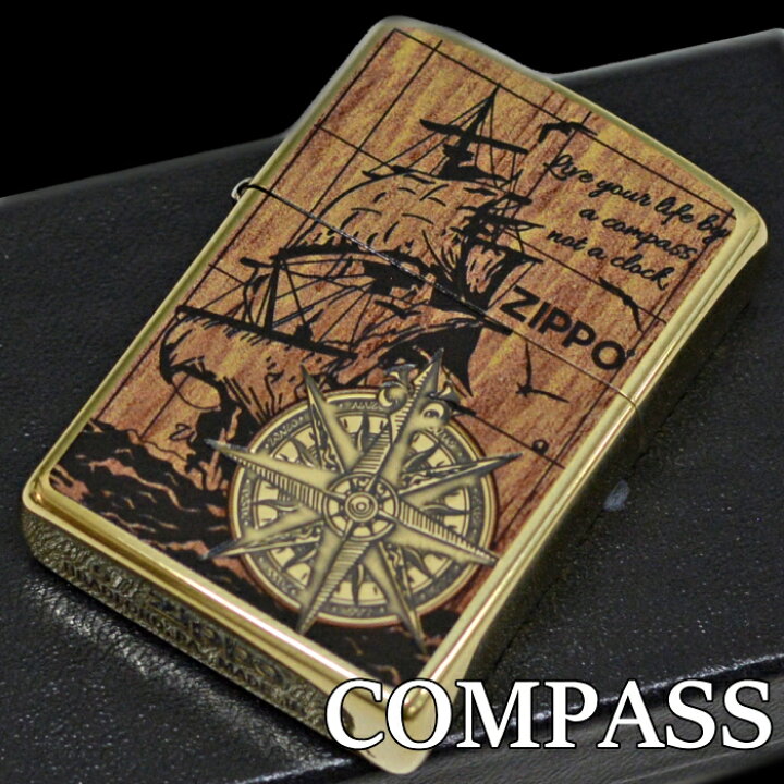 楽天市場】ZIPPO コンパス 全2色 ジッポー ライター 正規品 2BI 