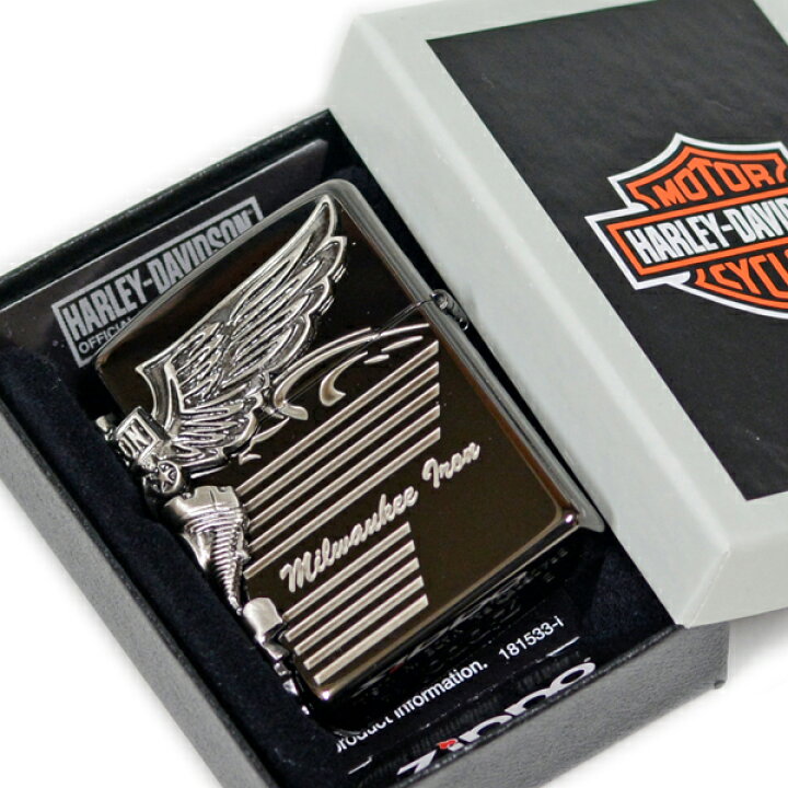 楽天市場】ZIPPO ハーレーダビッドソン HDP-25 サイドメタル エンジン 