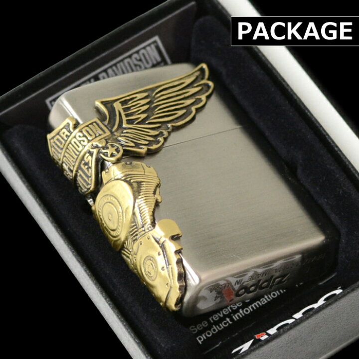 楽天市場】ZIPPO ハーレーダビッドソン HDP-27 ジッポー ライター 正規 