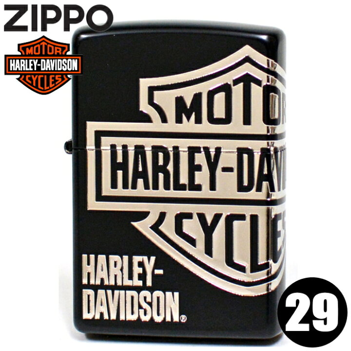 楽天市場】ZIPPO ジッポー HDP-29 ハーレーダビッドソン ハーレーロゴ4 