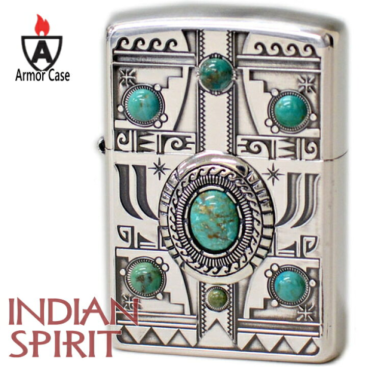 楽天市場】ZIPPO ジッポー インディアンスピリット イーグル/天然石 