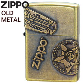 ZIPPO ジッポー オールドメタル 3 自由の女神 ブラスイブシバレル ZIPPOライター