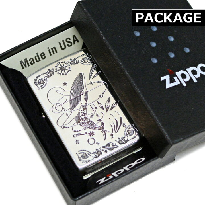 楽天市場】ZIPPO 柴尾 shibao くじら ジッポー ライター 正規品 