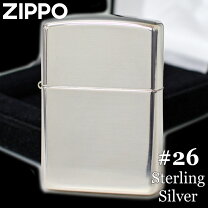 楽天市場】zippo 純銀 アーマー ＃26 ミラーの通販