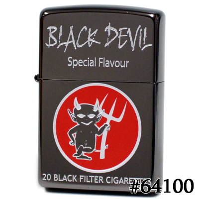 楽天市場】【完売】ZIPPO BLACK DEVIL タバコ銘柄ジッポー ブラック 