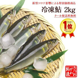 冷凍鮎 2kg 新型コロナ影響による特別価格商品 お中元 ギフト [冷凍]