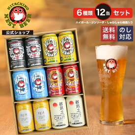 常陸野ハイボール・ジンソーダ入り 12缶セット 飲み比べセット 詰め合わせ 木内酒造 クラフトビール 地ビール おしゃれ 大容量 ギフト 贈り物 お祝い プレゼント 内祝い 還暦祝い 誕生日 贈答用 敬老の日 母の日 父の日 お中元 実用的 [CAN-HBG55]