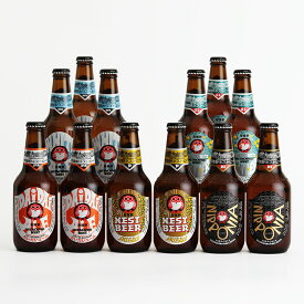 P4倍【2026夏】 常陸野ネストビール 夏12本セット [NBG-夏58]クラフトビール 地ビール ご当地ビール お中元 お中元 ギフト 暑中見舞い 内祝い 飲み比べ ビールアソート