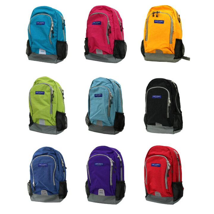 楽天市場 Stample スタンプル キッズ リュック ナイロン アウトドア リュック バックパック キッズリュック ジュニア 男の子 女の子 春 夏 子供 シンプル 入園 入学 通学 遠足 修学旅行 小学生 幼稚園 子供リュックサック 軽量 おしゃれ かっこいい 12l 18l Stample