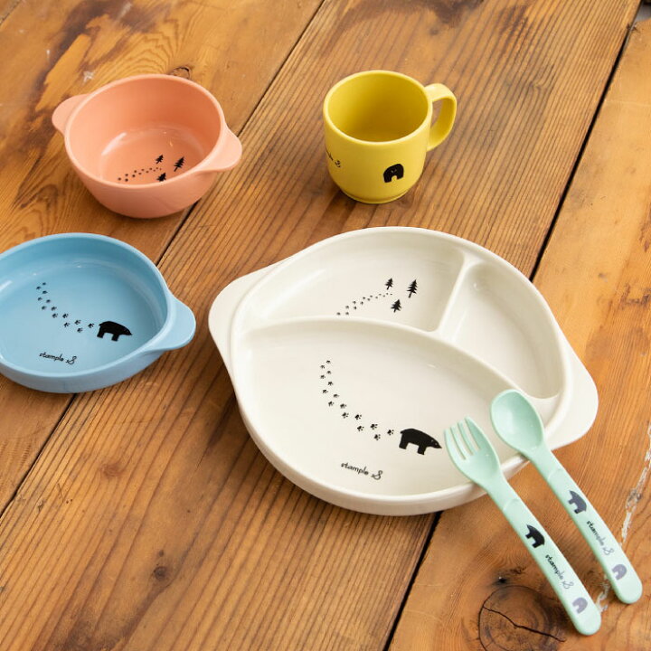楽天市場】stample（スタンプル）くま ベビー食器ギフトセット ベビー 