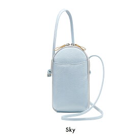 豊岡鞄 カジュアルバッグ レディース 日本製 [S4400] TUTUMU Pocket Leather モバイルショルダーバッグ ポケットレザー グレー スカイ グリーン 木和田正昭商店