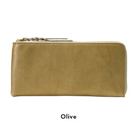 豊岡財布 ウォレット レディース 長財布 日本製 天然皮革 牛革 [AW600] anti-mode style OLIVE Long Wallet L字ファスナーロングウォレット 長財布 フォーマル カジュアル ビジネス ブラック オリーブ タン 木和田正昭商店