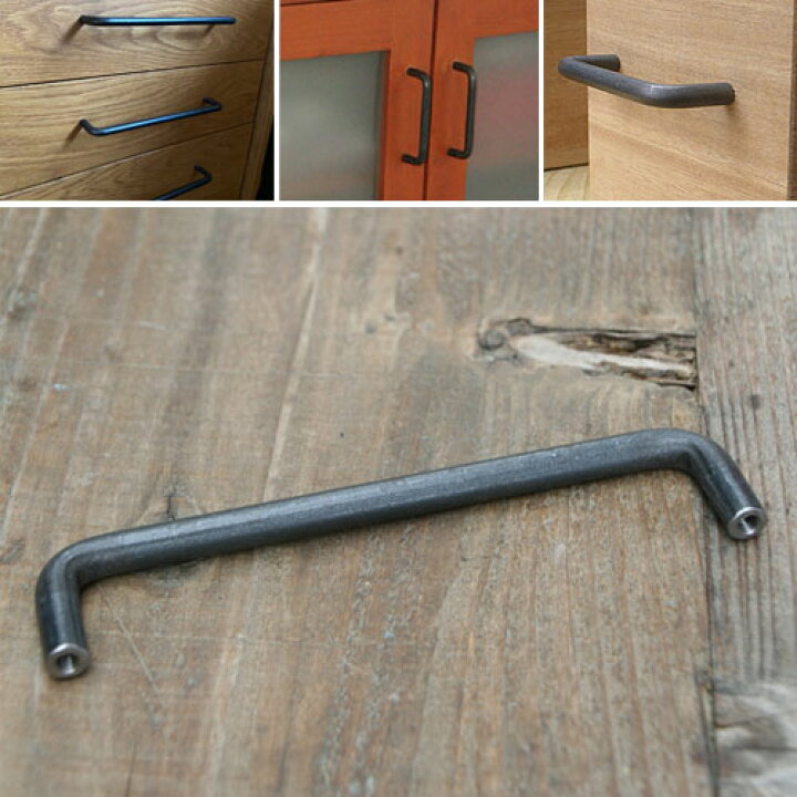 楽天市場 安心の日本製 アイアン 取っ手 引き出し ｍサイズ H約35 W約150 直径9mm 新規取り付け用 取っ手 金具 アンティーク Diy ハンドル ドア 扉 交換 引き戸 黒 ブラック アイアンバー つまみ 木枠屋