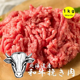 ＼クーポンで3%OFF！5日まで／国産和牛挽肉1kg 500g×2P 送料無料 肉 和牛 牛肉 ひき肉 挽き肉 パラパラ タイプ 大容量 お安く ご提供 お試し 冷凍庫のストック 冷凍 ハンバーグ コロッケ サンドイッチ ミートソース