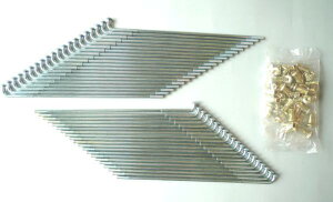 KIWAMI �t�����g�X�|�[�N�Z�b�g: �j�b�v���t�� (40PCS/SET) FOR �J���T�L K-S2A/S3/KH400(FOR 41027-054 & K-41028-054 �ɊY��) �y���{���z