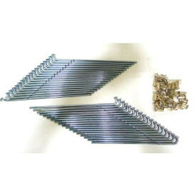 KIWAMI リアスポークセット:ニップル付き (36PCS./SET) FOR スズキ S-GT750, GS750用(FOR S-65300-31812 に該当) 【日本製】