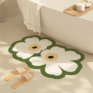 珪藻土 バスマット 速乾 ソフト 柔らか 洗える やわらか 珪藻土バスマット 割れない 抗菌 薄い 吸水 お風呂 浴室 洗面所 60 40 おしゃれ