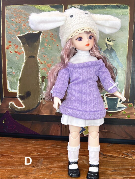 楽天市場】bjd 人形本体30cm 人形服 ドール服 1/6 30cm bjd 人形 服 