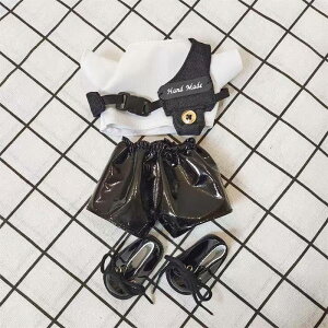20cm 綿花の人形 コットンドール ミニ洋服 韓国ファッション アイドル衣装 ぬいぐるみ用服 洋服/ズボン/靴/ネクタイ/帽子/スーツ ぬいぐるみ 服 20cm ぬいぐるみ 服セット