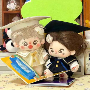 20cm 綿花の人形 コットンドール ミニ洋服 韓国ファッション アイドル衣装 ぬいぐるみ用服 洋服/ズボン/靴/ネクタイ/帽子/スーツ ぬいぐるみ 服 20cm ぬいぐるみ 服セット