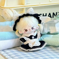 ぬい服 小さい コスチューム10cm 綿花の人形 コットンドール ミニ洋服 韓国ファッション アイドル衣装 ぬ…