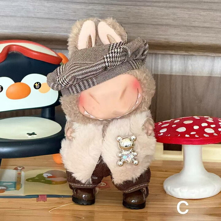 楽天市場】THE MONSTERS Exciting Macaron ぬいぐるみ用服 LABUBU 