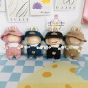 THE MONSTERS Exciting Macaron ぬいぐるみ用服 LABUBU ラブブ マカロン洋服/ズボン/靴/ネクタイ/帽子/スーツ ぬいぐ…