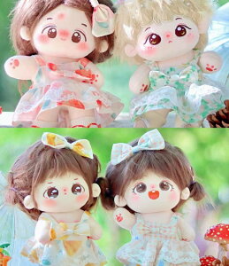 5COLOR 20cm 綿花の人形 コットンドール ミニ洋服 韓国ファッション アイドル衣装 ぬいぐるみ用服 洋服/ズボン/靴/ネクタイ/帽子/スーツ ぬいぐるみ 服 20cm ぬいぐるみ 服セット