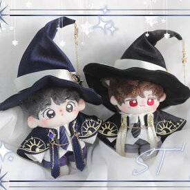 ぬいぐるみ用 魔法使い アクセサリー セット 10cm 20cm対応 耐久性素材 着せ替え ドール服 おしゃれ カラフル