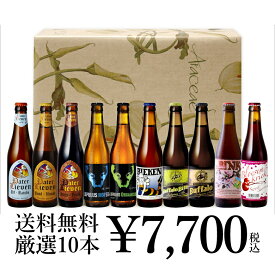 お家飲み・ベルギービールセット 厳選10本入り ギフトセット 送料無料　ギフト　プレゼント お酒　飲み比べ　詰め合わせ