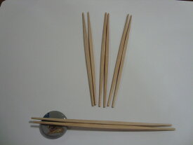24cm卵（らん）中割りばし　特級白帯なし　100膳