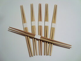 24cm卵（らん）中割りばし　白赤白帯付　100膳