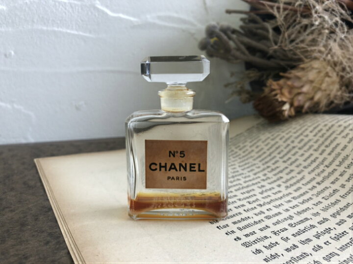 楽天市場】ビンテージ CHANEL No.5 香水瓶 a : Antique 來乎舎 