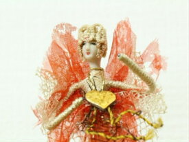 モダンガール　フレンチカンカン MADE IN JAPAN　／大正ロマン　デコ　モダン　文化人形　ヘロヘロ人形　フラドール　ビスクドール　日本製　昭和レトロ　人形　ドール